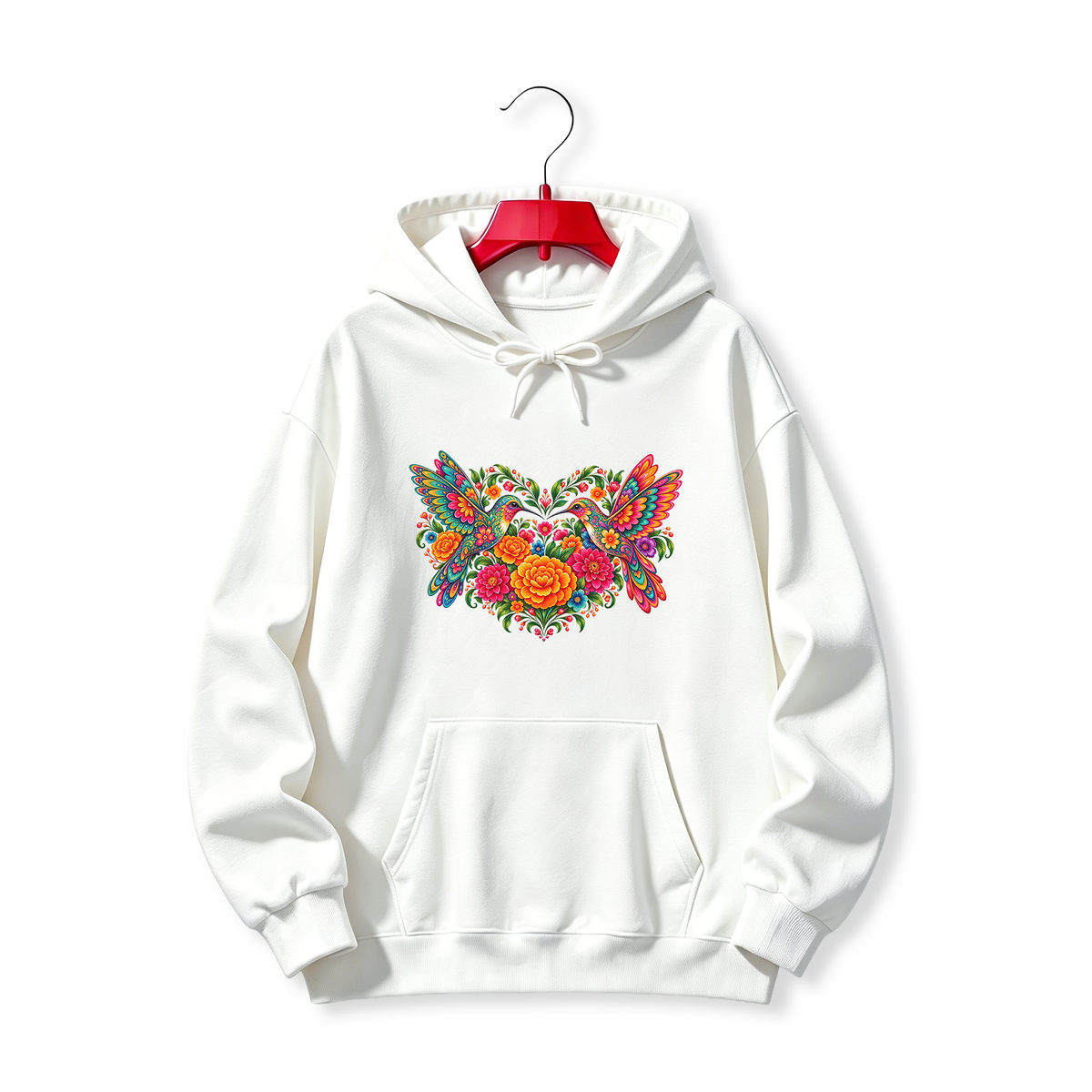 "Alebrije Hummingbird Heart" HOODIE