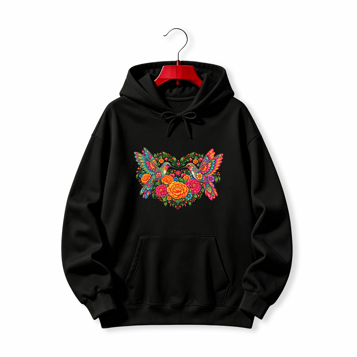 "Alebrije Hummingbird Heart" HOODIE