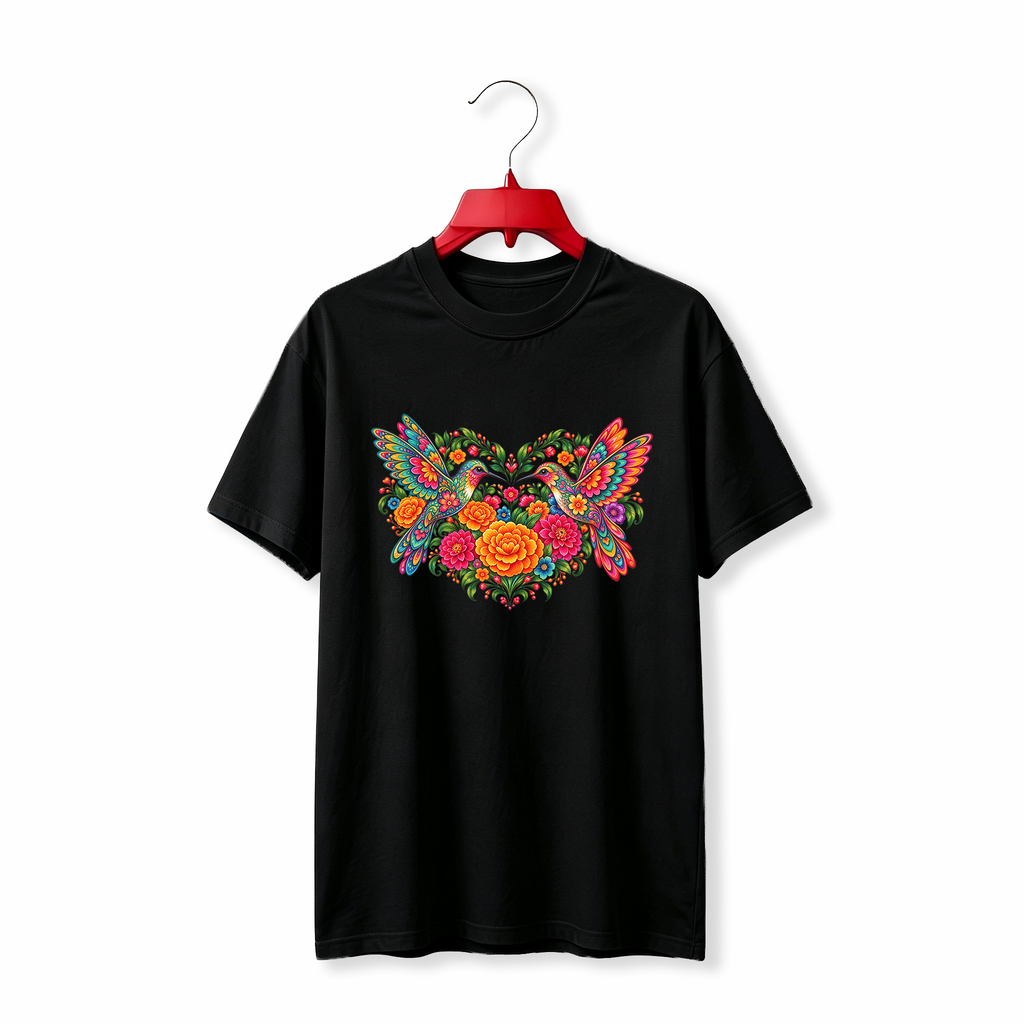"Alebrije Hummingbird Heart" TEE