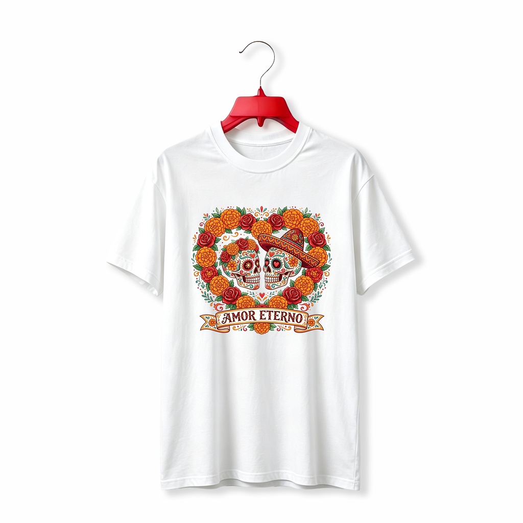 "Amor Eterno Dia De Los Muertos" TEE