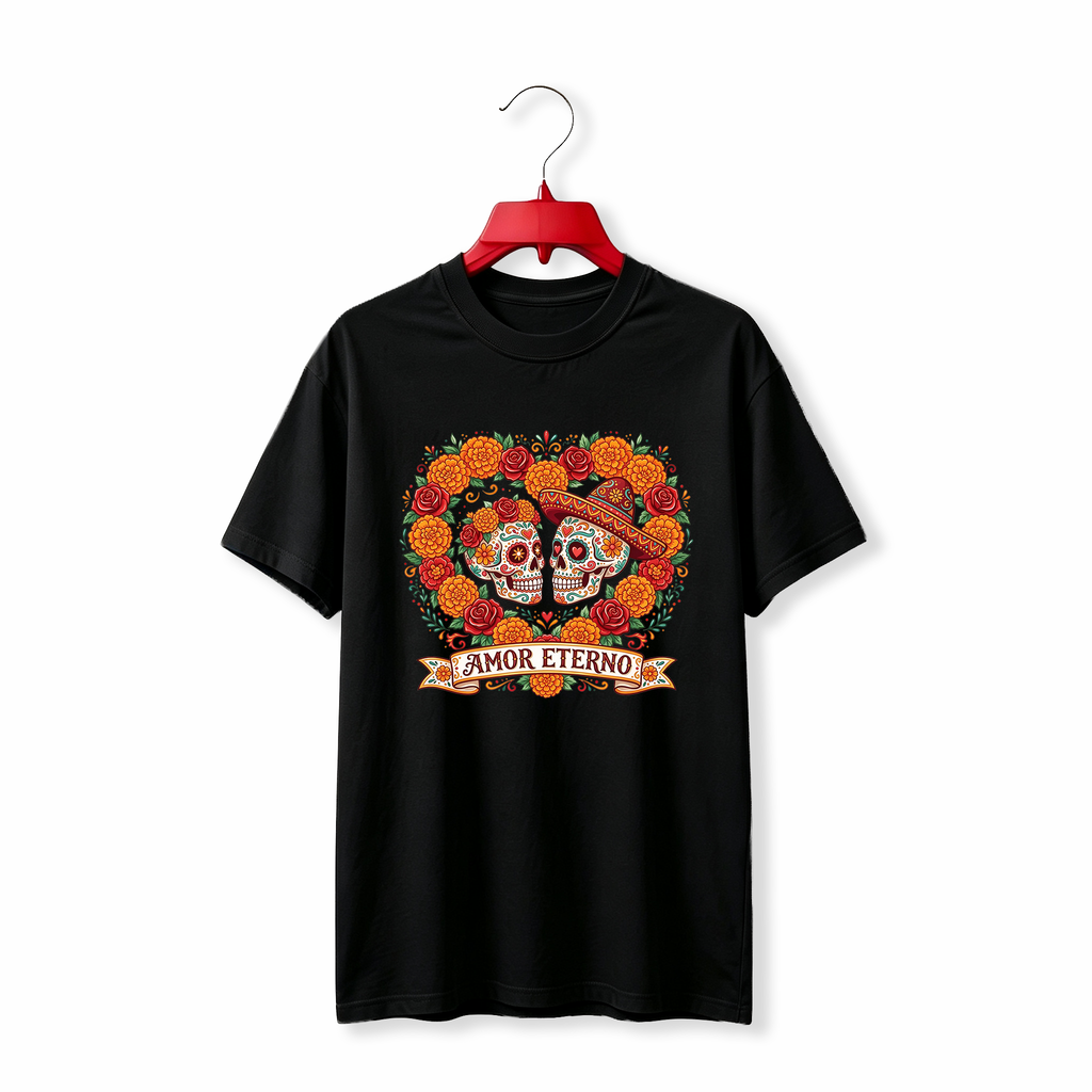 "Amor Eterno Dia De Los Muertos" TEE