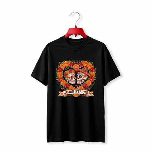 "Amor Eterno Dia De Los Muertos" TEE