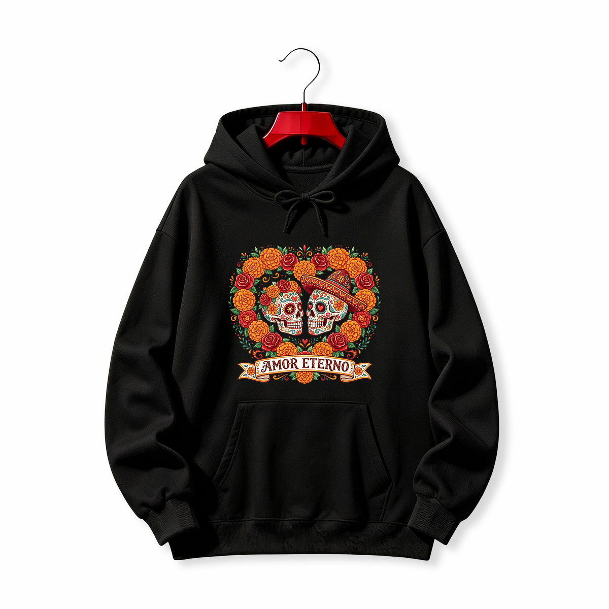 "Amor Eterno Dia De Los Muertos" HOODIE