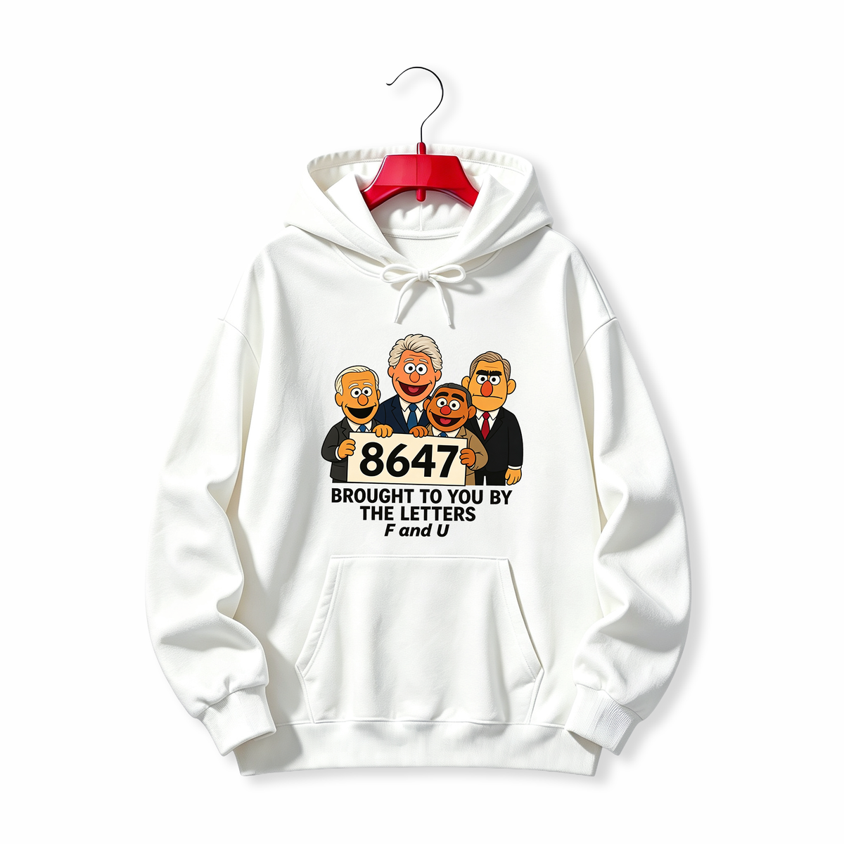 "Anti Trump 8647" HOODIE