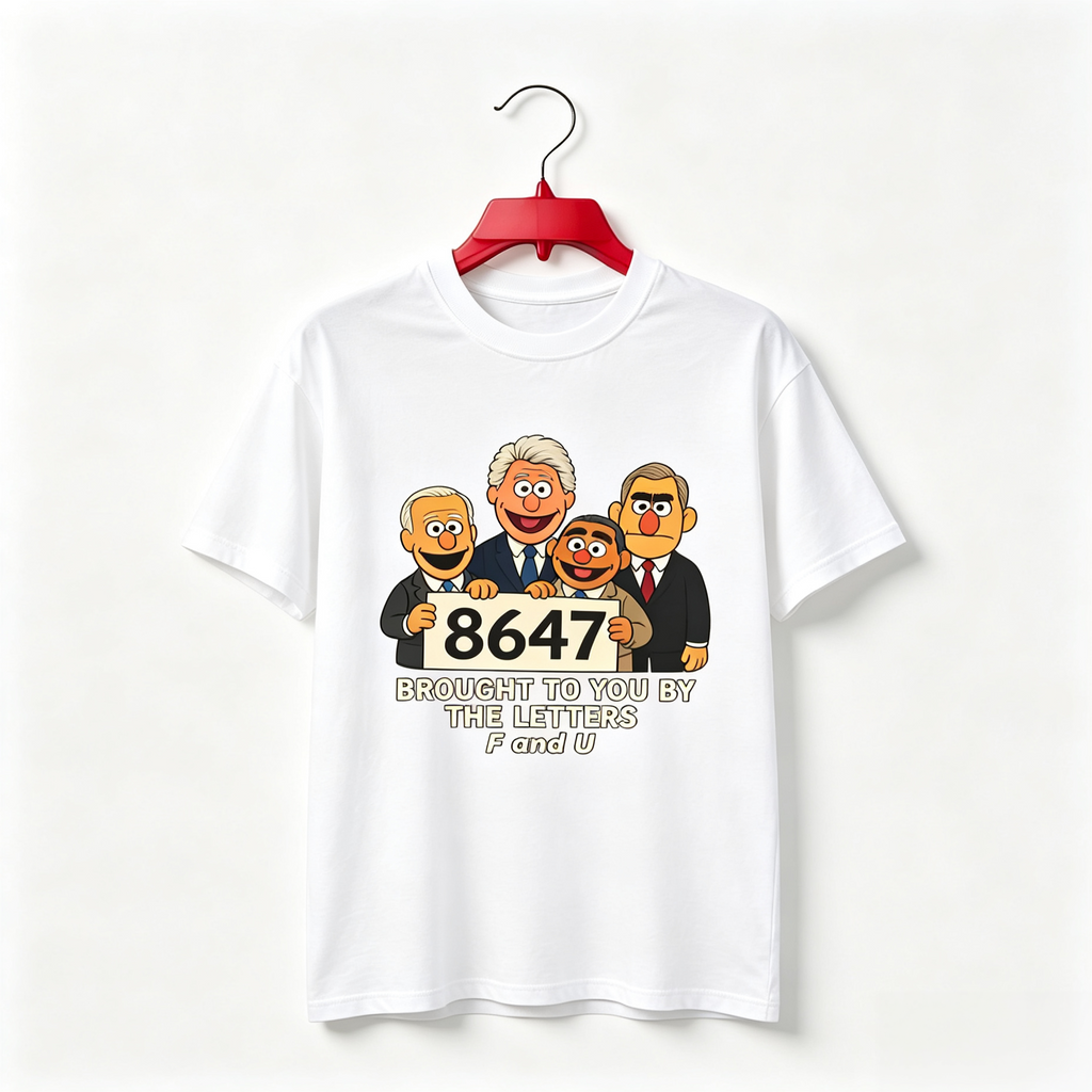 "Anti Trump 8647" TEE