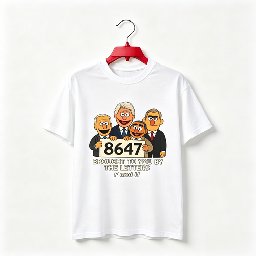 "Anti Trump 8647" TEE