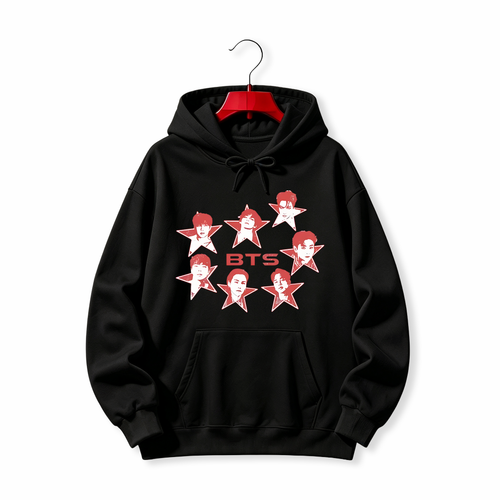 "BANGTAN BTSBANGTAN BTS" HOODIE