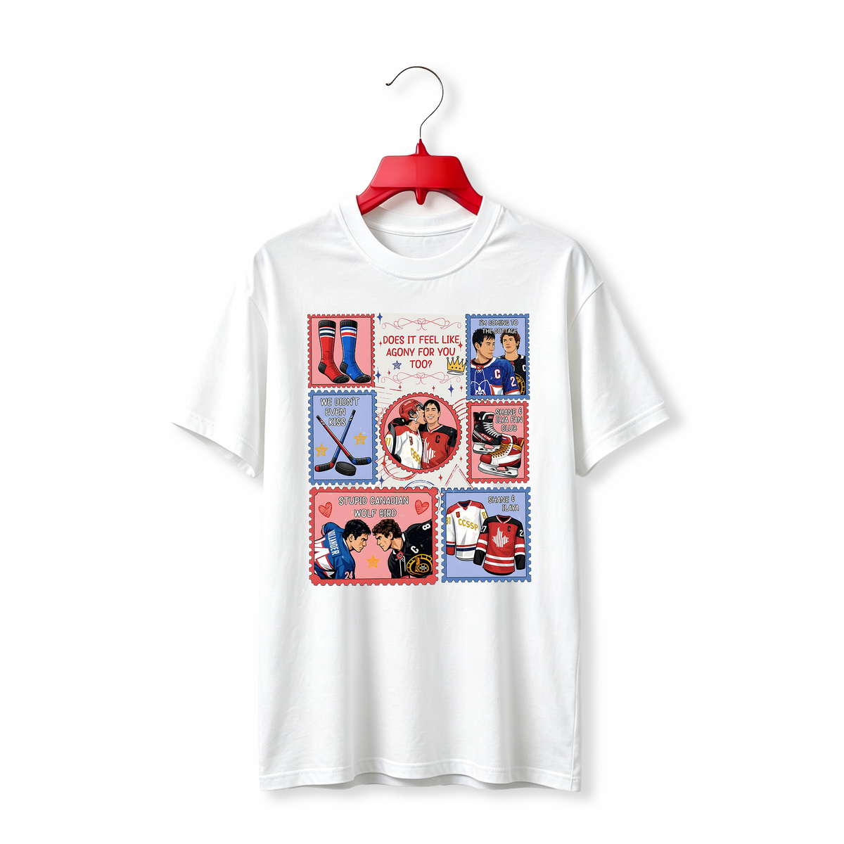 "BOYS ROMANTIC HEATED RIVALRY" TEE