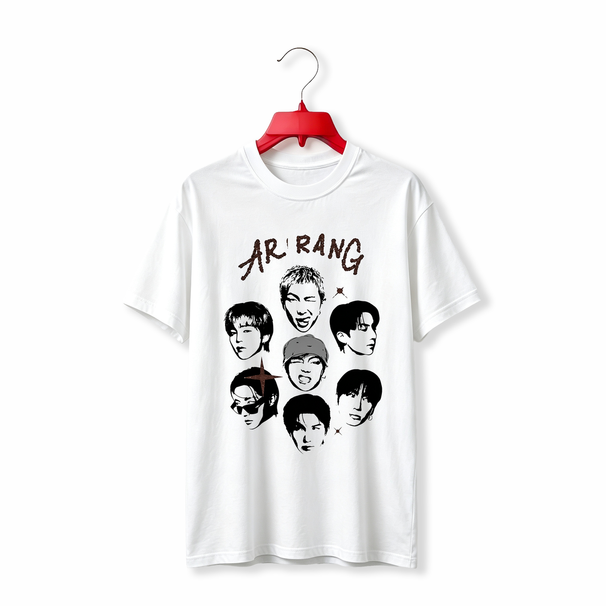 "BTS Kpop Idol World Tour 2026" TEE