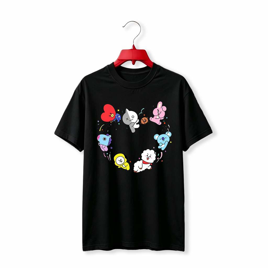 "Bangtan BT21 Kpop Idol" TEE