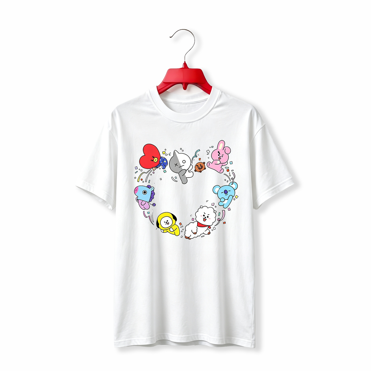 "Bangtan BT21 Kpop Idol" TEE