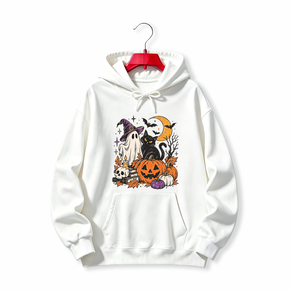 "Black Cat Skull" HOODIE