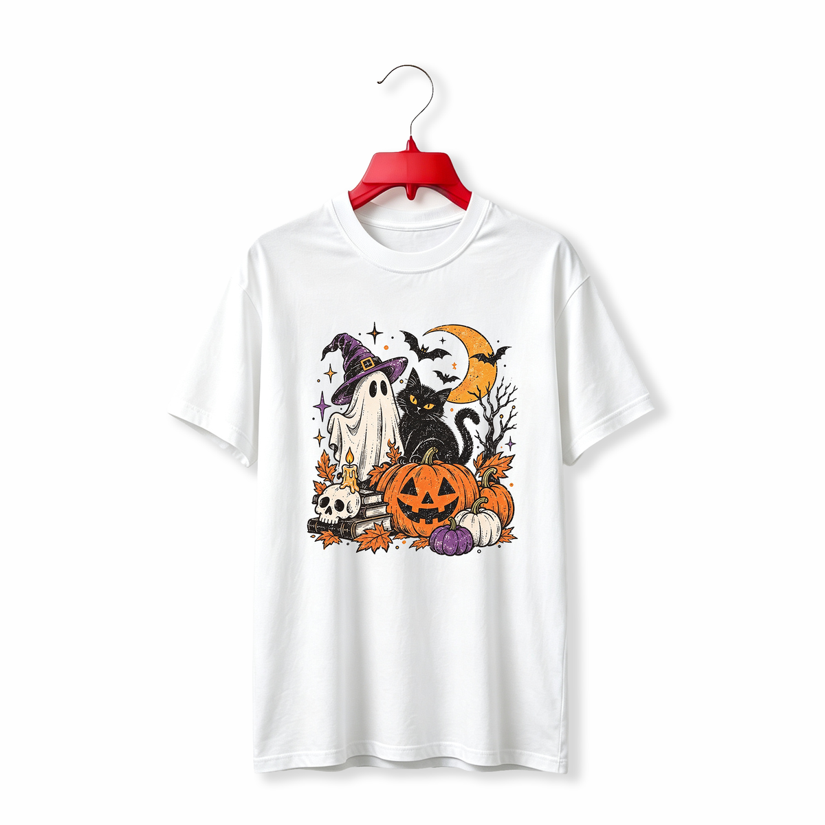 "Black Cat Skull" TEE
