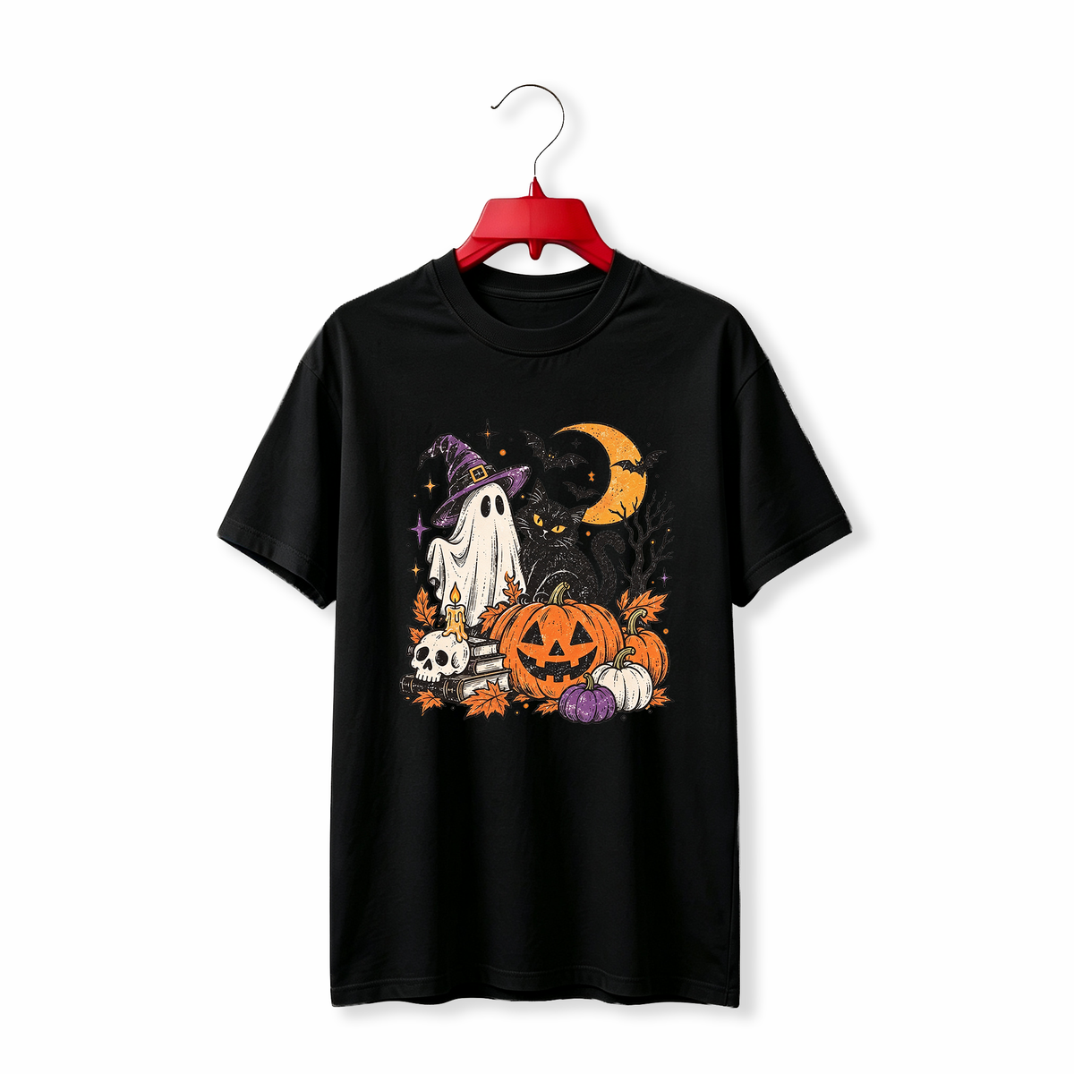 "Black Cat Skull" TEE