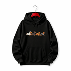 "Cute Wiener Dog Halloween" HOODIE