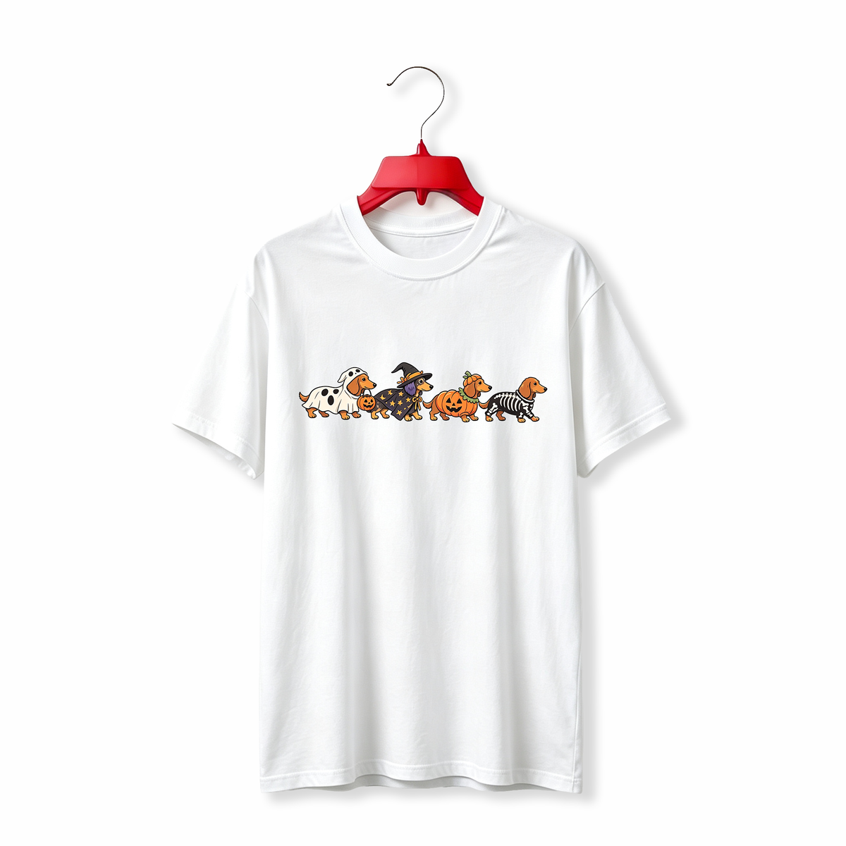 "Cute Wiener Dog Halloween" TEE