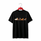 "Cute Wiener Dog Halloween" TEE