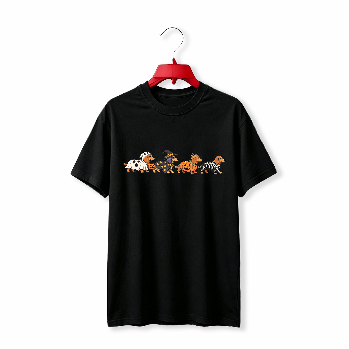 "Cute Wiener Dog Halloween" TEE
