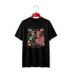 "Dancing Skeleton Mexican Day of the Dead" TEE