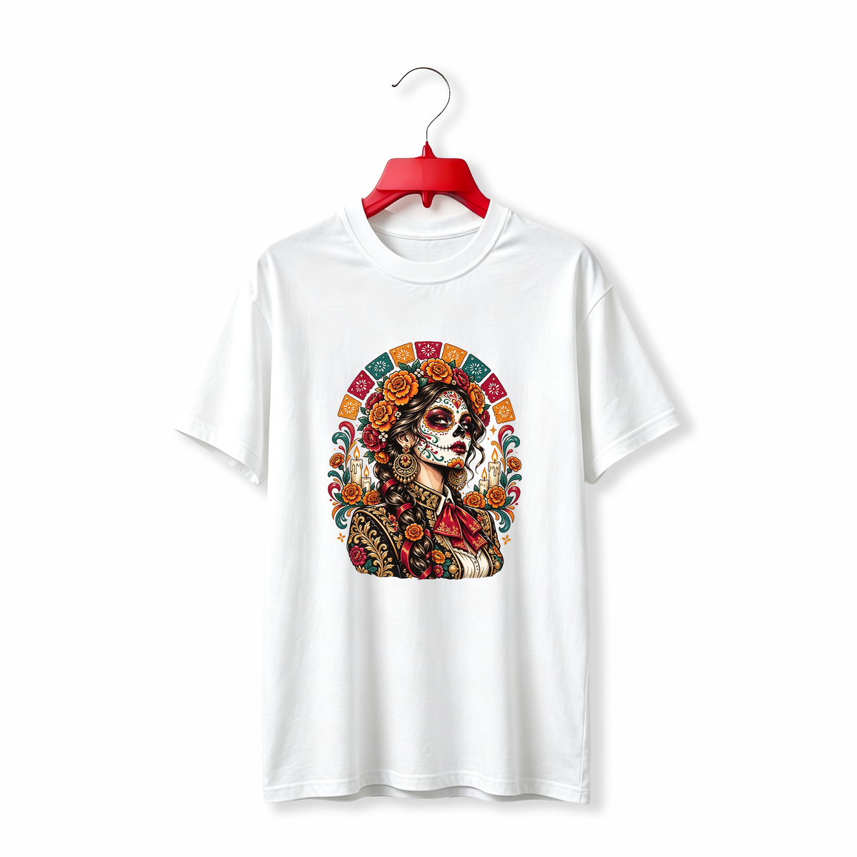 "Day Of The Dead Latina Pride" TEE