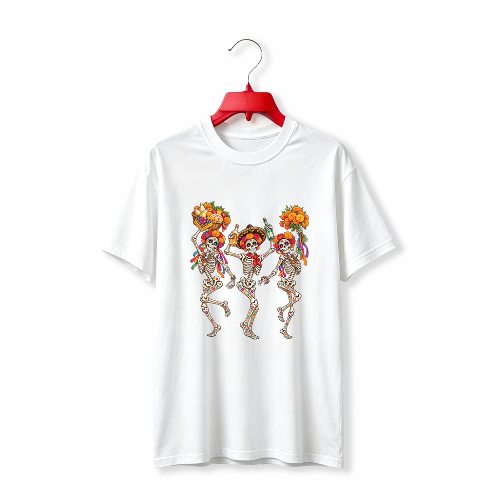 "Day Of The Dead Mexican Fiesta" TEE