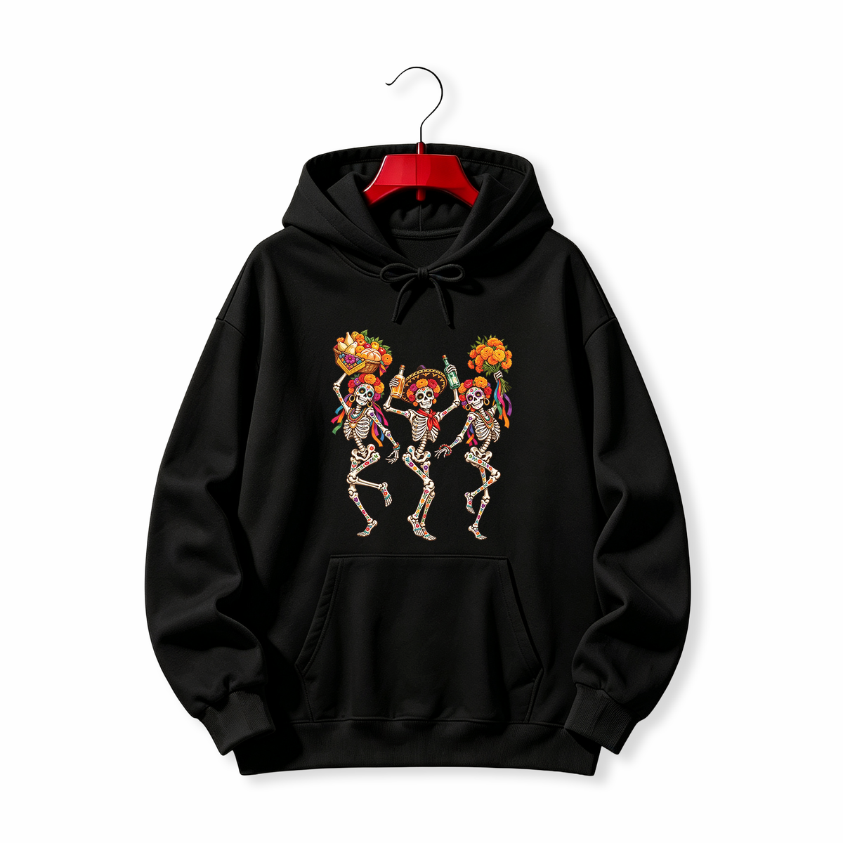 "Day Of The Dead Mexican Fiesta" HOODIE