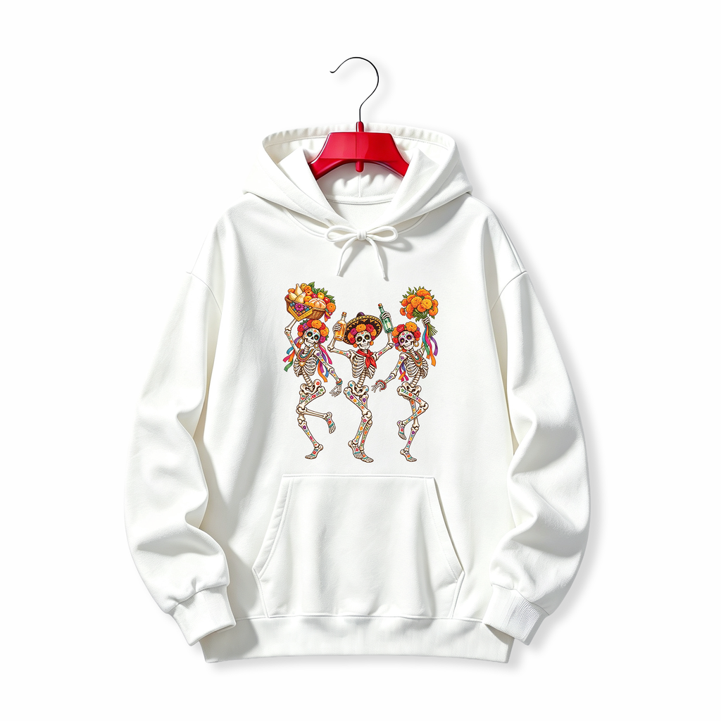"Day Of The Dead Mexican Fiesta" HOODIE