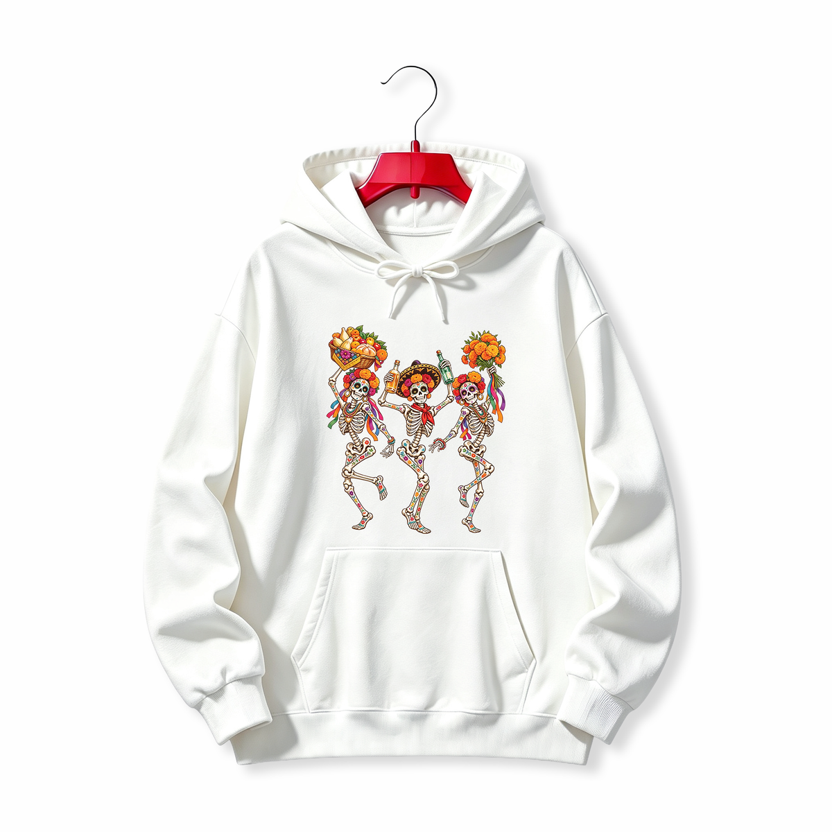 "Day Of The Dead Mexican Fiesta" HOODIE