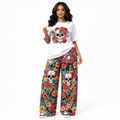 "Day of the Dead Rose Sugar Skull" SET