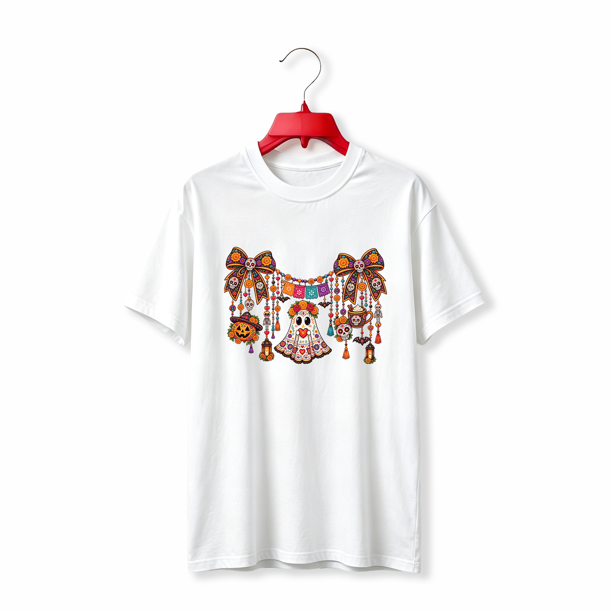 "Day of the Dead Sugar Skull" TEE