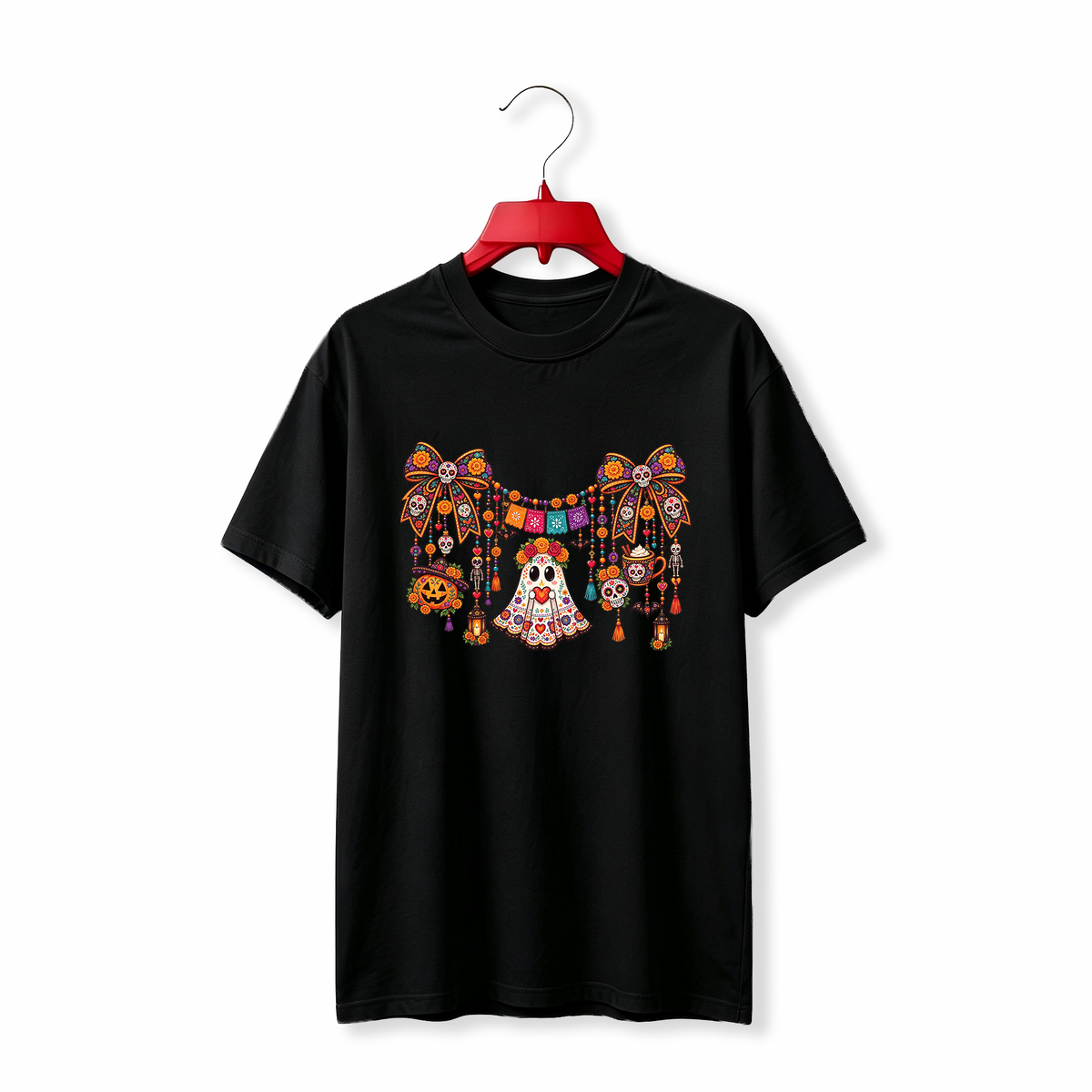 "Day of the Dead Sugar Skull" TEE