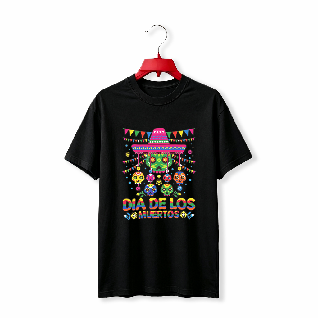 "Día de Los Muertos Sugar Skull" TEE