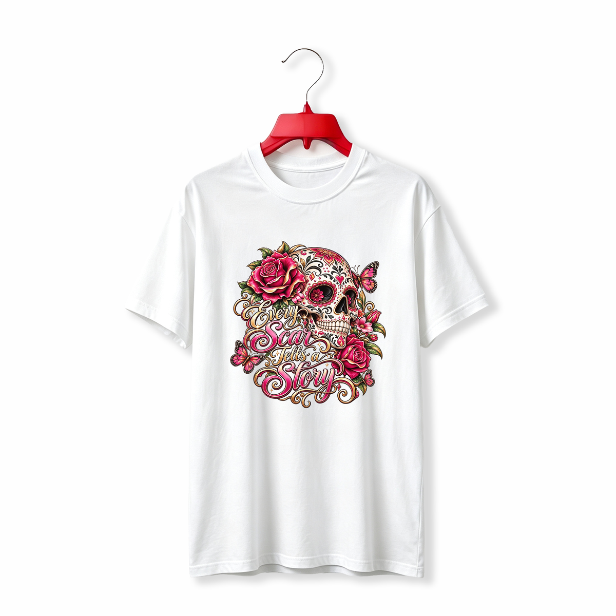 "Every Scar Tells a Story" TEE