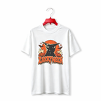 "Evil Larry Larryween black cat Halloween" TEE