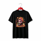"Floral Sugar Skull" TEE