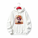 "Floral Sugar Skull" HOODIE