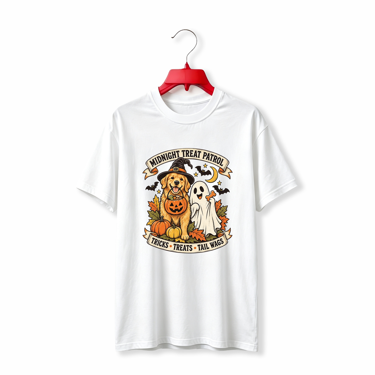 "Golden Retriever Halloween" TEE