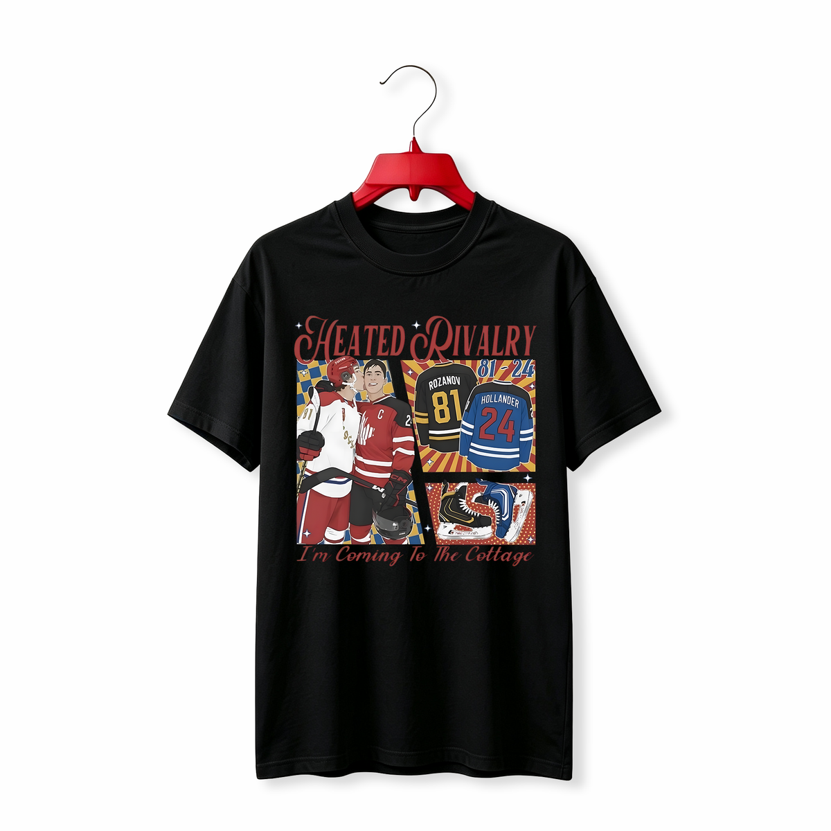 "HEATED RIVALRY BOYS LOVE" TEE