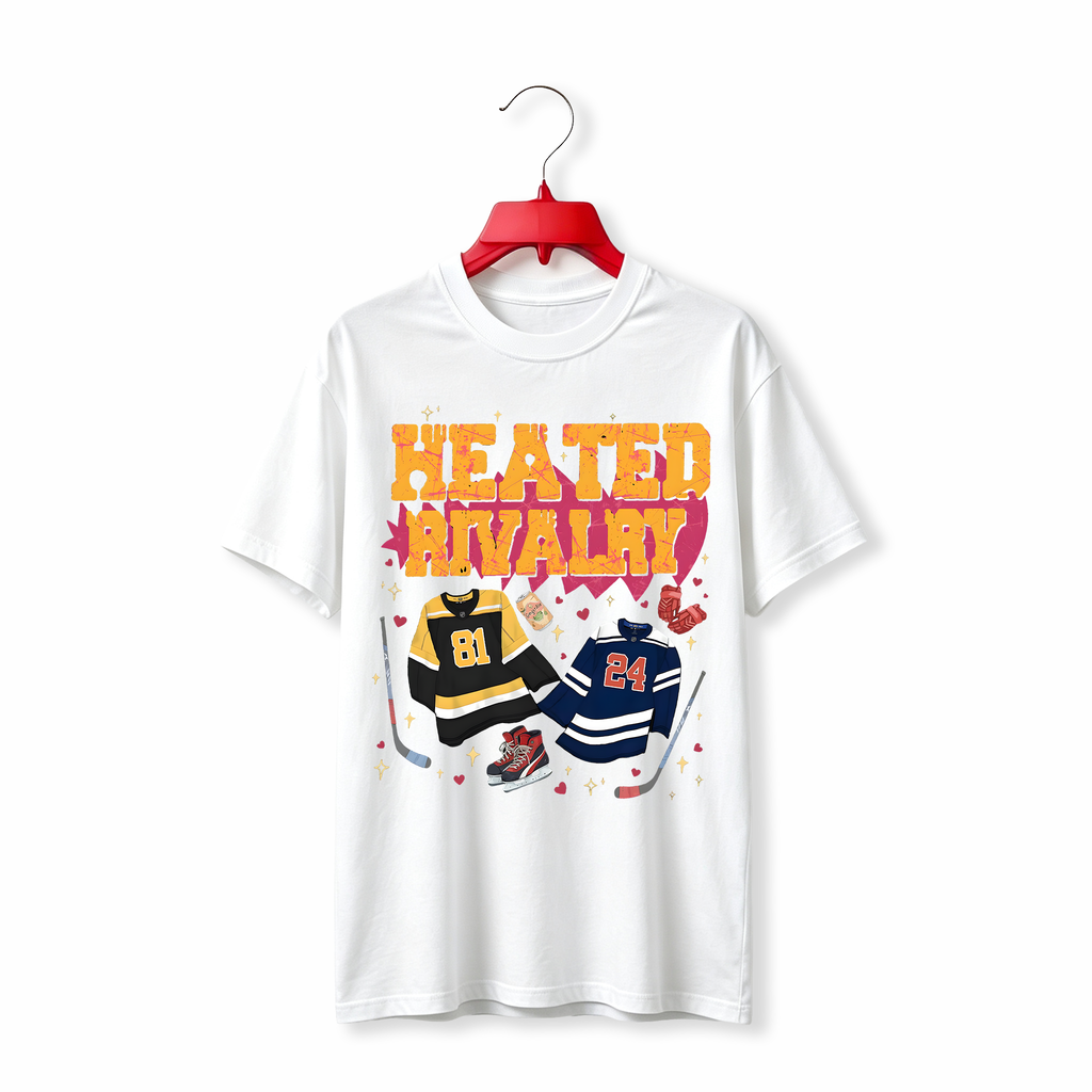 "HEATED RIVALRY TEAM HOLLANOV 81-24" TEE