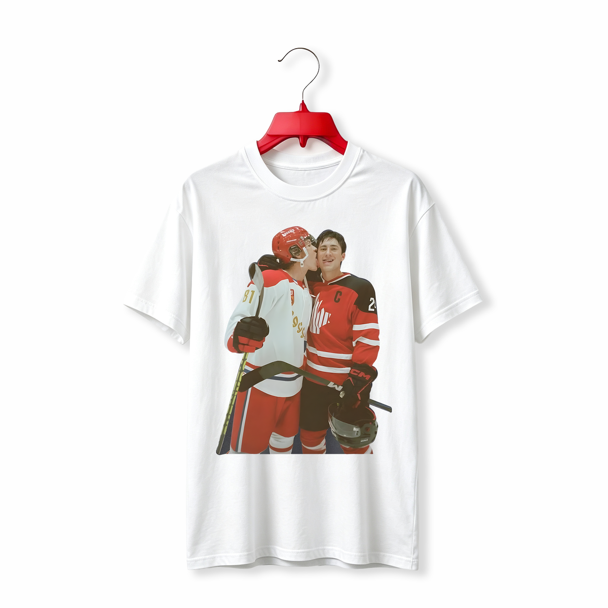 "HOLLANOV ROMANCE HOCKEY" TEE