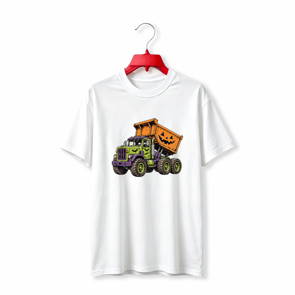 "Halloween Dump Truck" TEE
