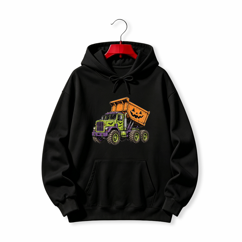 "Halloween Dump Truck" HOODIE