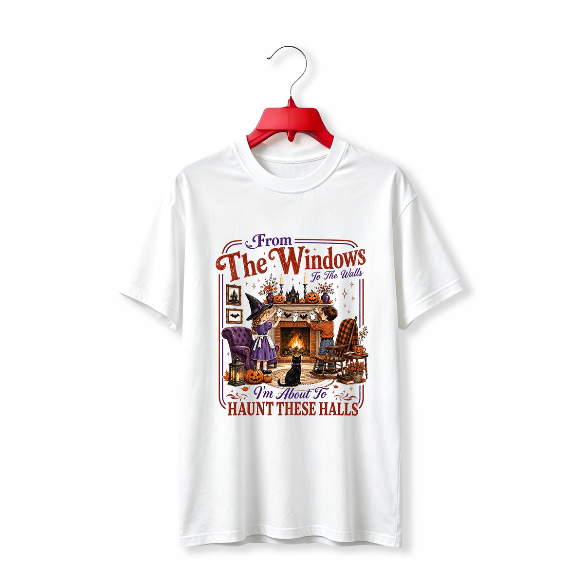 "Halloween Haunted Halls" TEE