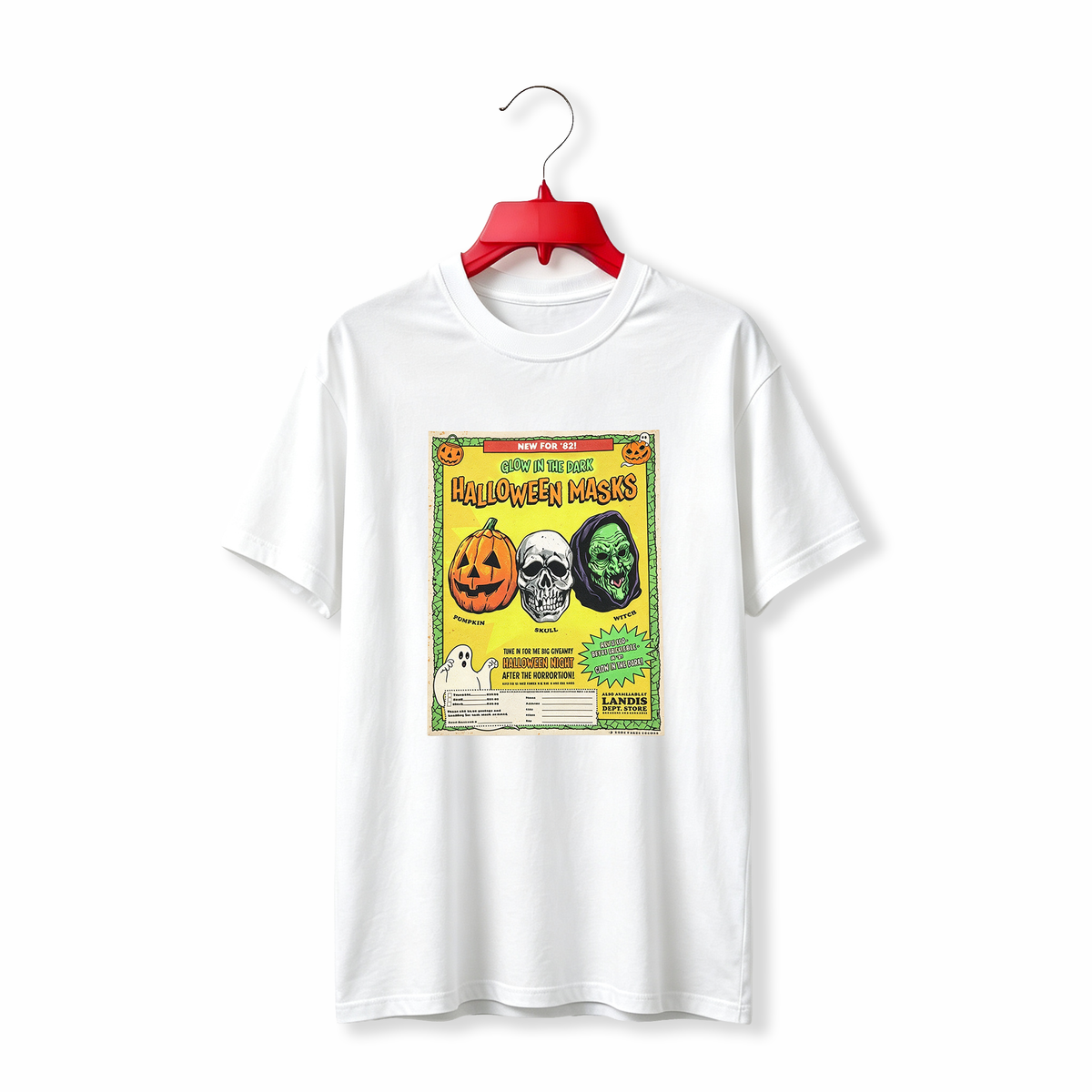 "Happy Halloween 80s Horror" TEE