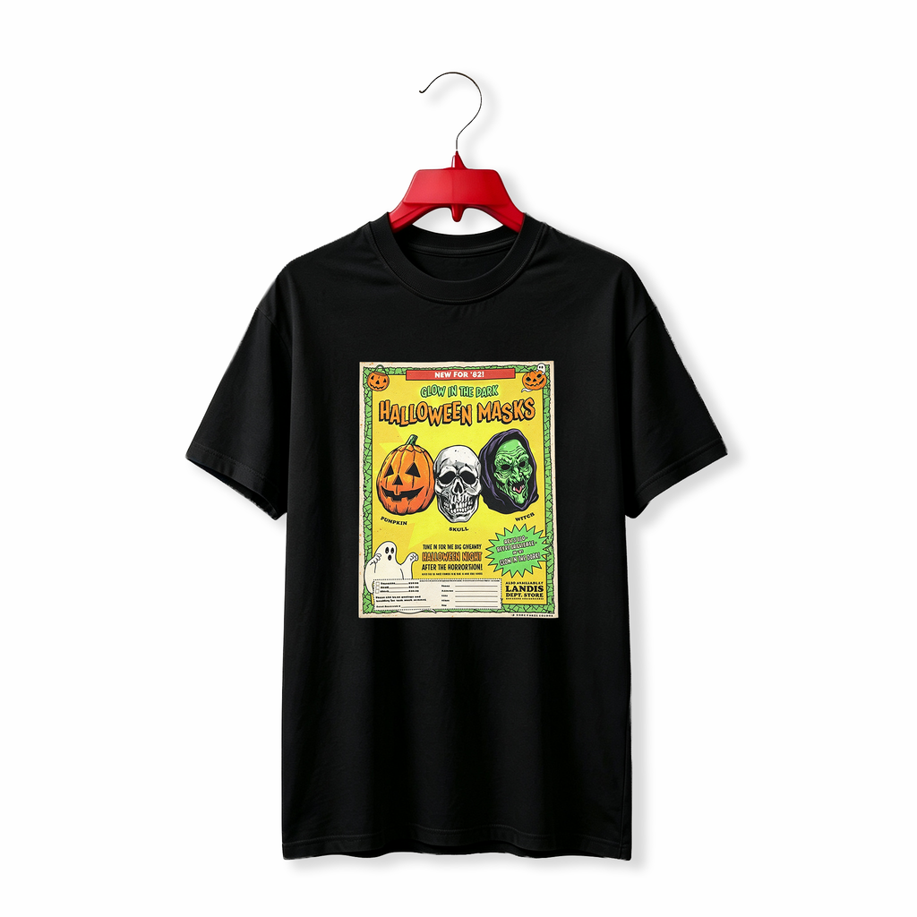 "Happy Halloween 80s Horror" TEE