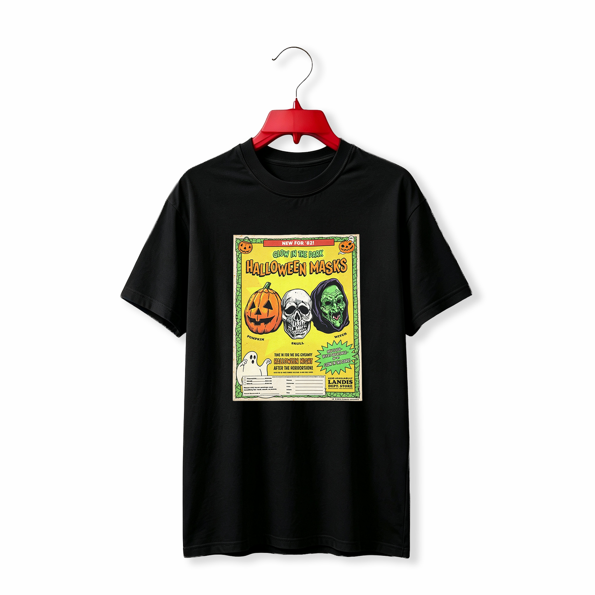 "Happy Halloween 80s Horror" TEE