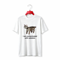 "I Am Contaminated Funny Cat Meme" TEE