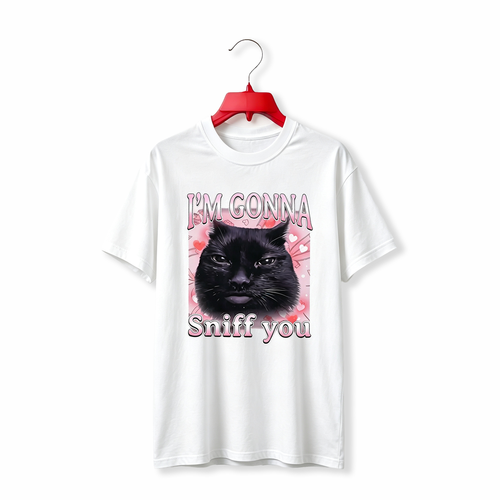 "I’m Gonna Sniff You Funny Cat Meme" TEE