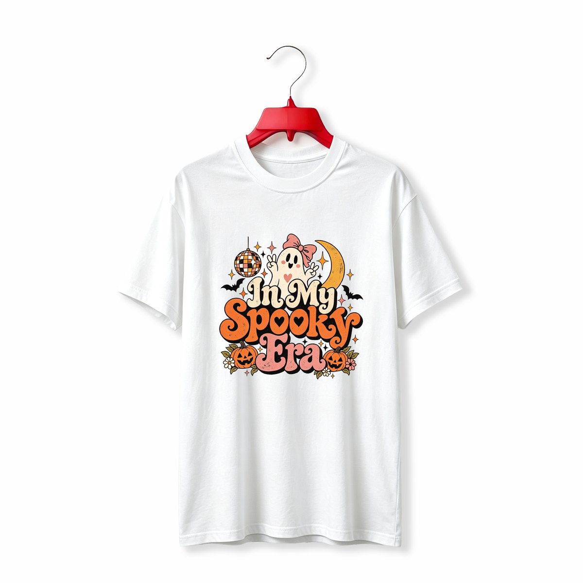 "In My Spooky Era Cute Ghost Halloween" TEE