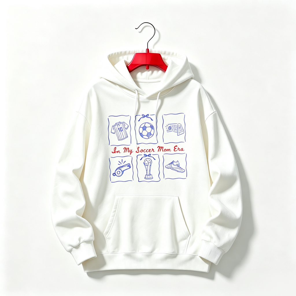 "In My Soccer Mom Era" HOODIE